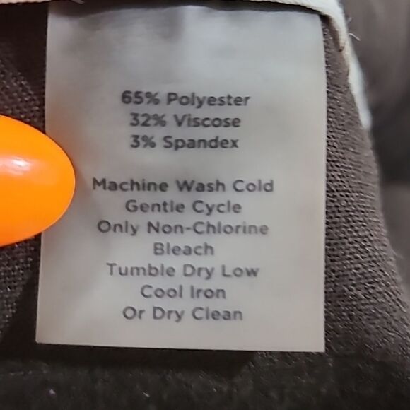 Talbots Brown Signature Boot Dress Pants Size 6 Work Trousers Office Apparel - Picture 8 of 8